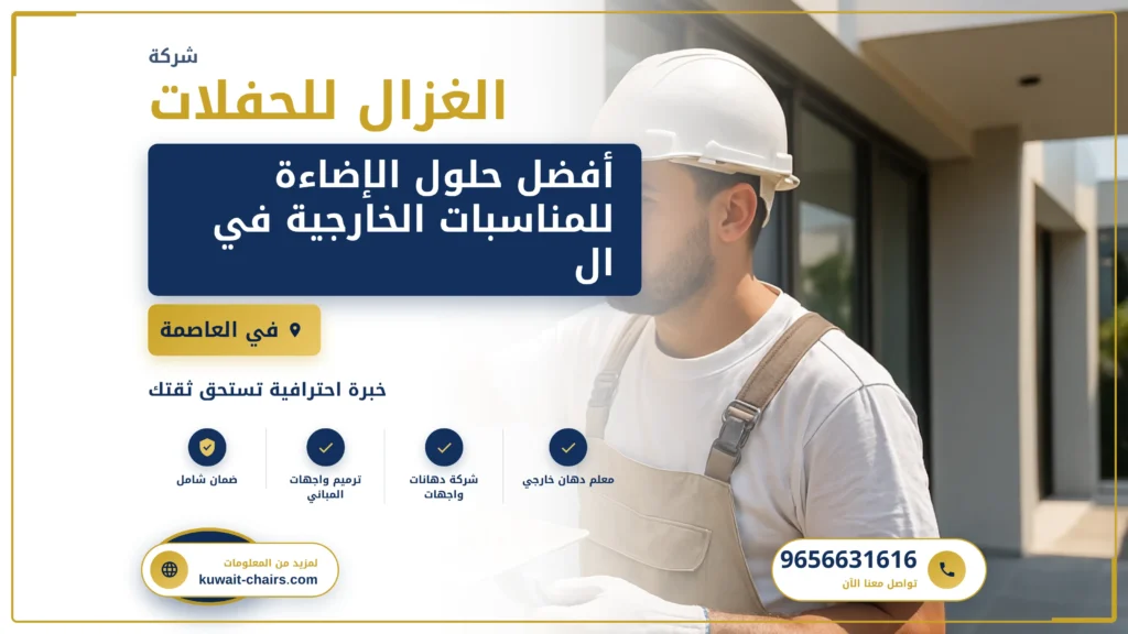 صورة أحدث إضاءة لمناسباتكم الخارجية في العاصمة: لمسة احترافية تضيء احتفالاتكم